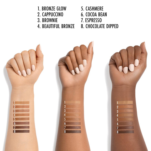 Black Radiance Color Perfect Foundation Stick with Soft Brush Applicator Duo â Buildable, Blendable Versatile Pigment-Rich Formula - Bronze Glow