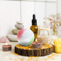 Bath Bombs Gift Set, 10 Organic Bubble Bombs, for ValentineâS Day, Christmas