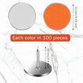 Epakh 200 Pack Reflective Tacks Trail Marking Tacks Reflective Trail Markers Hunting Reflector Mark Trail for Hunting Hiking Camping Tree