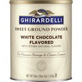 Ghirardelli Sweet Ground White Chocolate Flavor Powder, 3.12 Lbs.