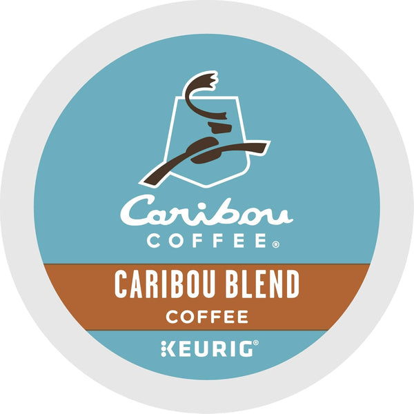 Caribou Coffee Caribou Blend Keurig Single-Serve K-Cup Pod, Medium Roast Coffee, 72 Count