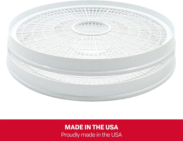 NESCO WT-2SG round Speckled Plastic 13 1/2" Add-A-Trays, 20 Series and 30 Series Food Dehydrators