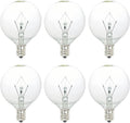 40W Light Bulbs,Wax Warmer Bulbs,E12 Candelabra Base 120 Volt round Light Bulbs for Full Size Scentsy Warmer ,Wax Melt Warmer,Chandelier Table