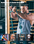 Resistance Bands Set, Pull up Bands - Workout Bands, Eexercise Bands, Long Resistance Bands Set for Working Out, Fitness, Training, Physical