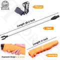 Cattle Prod, Waterproof Cattle Prod Stick with LED Light, Livestock Prod for Modern Livestock Management, X Series