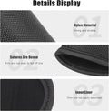 Flashlight Holster for Duty Belt, Open Top D Cell Compact Light Holder Case, Nylon Light Holster Pouch Uiinosoo Carry Tactical Torch Handheld
