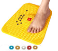 Aci Acupressure Reflexology Magnetic Pyramidal Therapy Power Pain Relief Energy Foot Health Mat Set of 1 + Sujok Rings Set of 5 L X W X H â 30 X