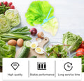 8Pcs Food Grade Ties Reusable Kitchen Food Binding Bands Multi Purpose Vegetable Ties Bag Clips Sealing Organizing