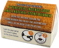 Irish Turf/Peat Incense and 1.5 Inch Sq Burner Plate,Beige,