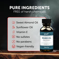 Detroit Grooming Beard Oil | Hydrating & Nourishing Formula â¢ Mackinac Scent (1 Oz)