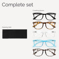 CCVOO Reading Glasses for Women/Men, Eyeglasses, Blue Light Readers for Women/Men, Computer Eye Glasses, Cheaters