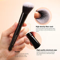Raffaello Makeup Brushes 15Pcs Makeup Brush Set Premium Synthetic Powder Foundation Contour Blush Concealer Eye Shadow Blending Liner Make up