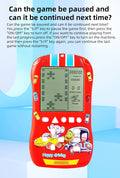 Sports Car Appearance Block Game Console Big Screen Built-In 23 Brick Games 824 Modes Adjustable Speed/Difficulty 70S/80S/90S Handheld Game Decice