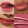 fwee 3D Voluming Gloss 70% (Rich) | Rozy 70% | High Shine, Non-Sticky Lip Gloss for Makeup | Long-Lasting, Moisturizing Gel Formula | 30%, 70%