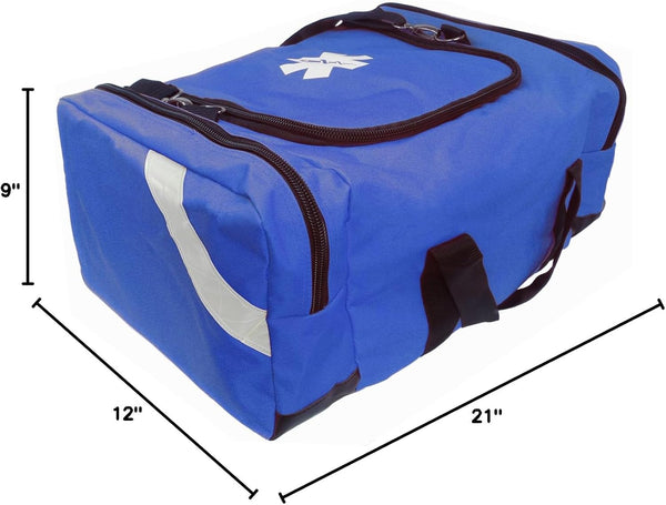 Ever Ready First Aid Large EMT First Responder Trauma Bag - Navy Blue
