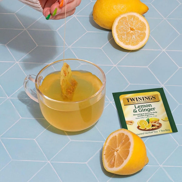 Twinings Fruity Herbal Caffeine- Free Tea Bag Sampler Variety (Pack of 45) â Perfect Gourmet Gift Set