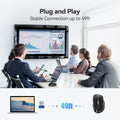 TECKNET Wireless Mouse Rechargeable, 2.4G USB-A Silent Mouse, Quiet Click, 6 Adjustable 4800 DPI, Cordless Computer Mice, Ergonomic Mice for