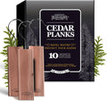 Dr. Killigan'S Cedarwood Planks - Cedar Blocks for Clothes Storage, Great Alternative to Moth Balls for Closet, Drawer Deodorizer, Sustainably