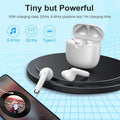 Wireless Earbuds, Bluetooth 5.4 Headphones in Ear with Noise Cancelling Mic, Bluetooth Earbuds Stereo Bass, IP7 Waterproof Sports Earphones, 32H