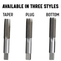 Drill America DWTST11/32-40P 11/32"-40 UNS High Speed Steel Plug Tap, (Pack of 1)