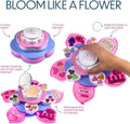 Toysical Makeup Kit for Teens - Flower Palette Gift Set for Teen Girls and Women - Makeup for Girls 10-12 - Petals Expand to 3 Tiers - Variety