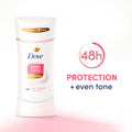 Dove Even Tone Antiperspirant Deodorant Stick Peach Blossom & Rice Milk 2.6 Oz