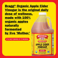 Bragg Organic Apple Cider Vinegar with the Mother - 64 Fl Oz - Raw and Unfiltered