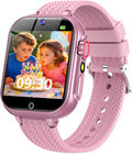 Kids Smart Watch Gift for Girls Age 5-12, 32 Games HD Touch Screen Watches with Video Camera Music Player Pedometer Flashlight 12/24 Hr
