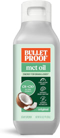 Bulletproof MCT Oil Made with C10 and C8 Oil, 16 Ounces, Keto Supplement for Sustained Energy, Brain and Body Fuel, Add to Coffee and Smoothies