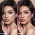 FOCALLURE Cream Blush Makeup,Buildable Blush Stick for Cheeks,Matte and Dewy Finish,Long Wearing,Easy Application,Lightweight Multi Stick,Rose FLUSH