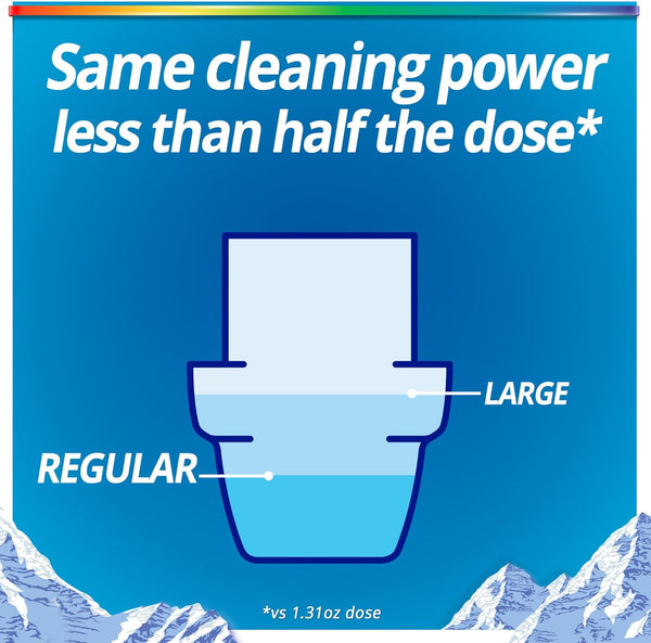 Purex Liquid Laundry Detergent, Ultra Concentrated, Mountain Breeze, 82.5 Ounce, 165 Loads
