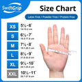 Disposable Nitrile Exam Gloves, Blue, Gloves Disposable Latex Free for Medical, Cleaning & Food Prep, 100-Ct