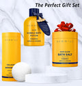 Natural Bath Bombs Luxurious Bath Foam Gift for Dry Skin Hydration Moisturizing Turmeric Arnica Orange Essential Oil Infused for a Blissful Experience