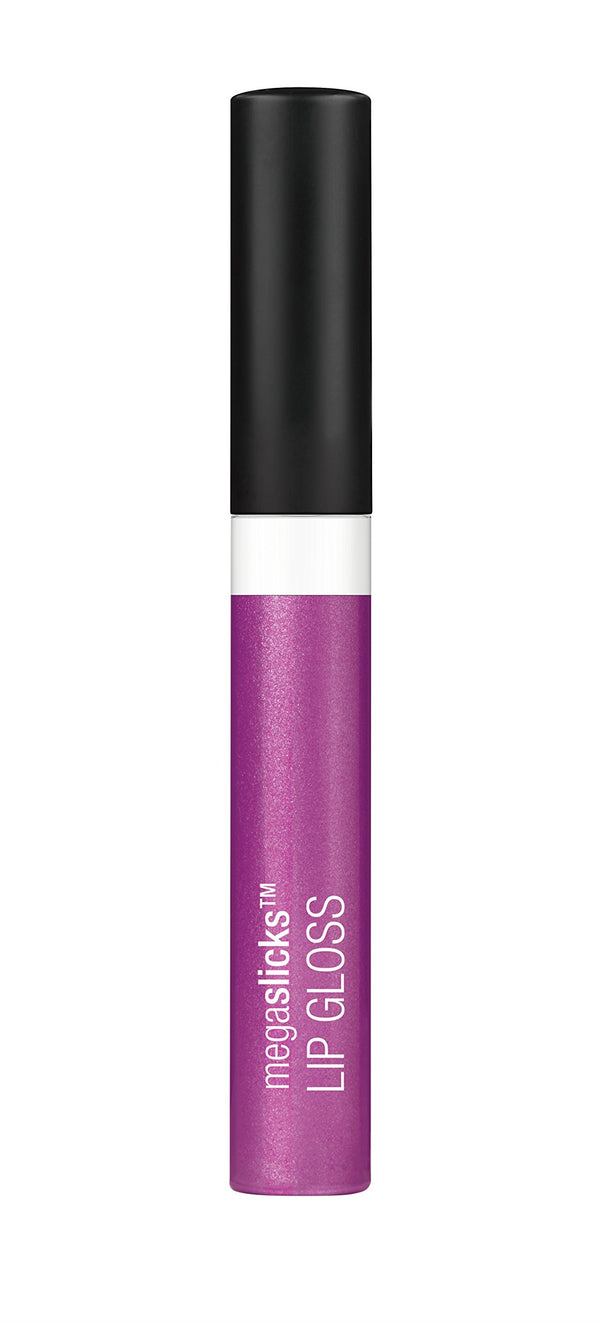 Wet N Wild Megaslicks Lip Gloss, Ultra-Glossy, Vitamin-E Enriched, Ultra-Gloss High Shine Moisturizing, Cruelty-Free & Vegan - Crystal Clear