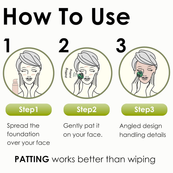 5Pcs Makeup Sponge for Foundation Concealer and Powder, Latex Free Blender Sponge for Natural and Easy Makeup Soft Long-Lasting and