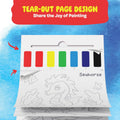 Paint with Water Coloring Book for Kids - Toddler Activities - Mess Free Color Activity - Painting Arts and Crafts for Toddlers Ages 2-4, 1-3, 3-5