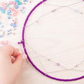 Make It Real: DIY Dreamcatcher - Purple Pink Blue Butterfly, 175 Piece All-In-One DIY Kit, Tweens & Girls, Bedroom DÃ©cor, Arts & Crafts, Make a