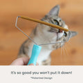 Uproot Cleaner Pro Pet Hair Removal Tool - Special Dog Hair Remover Multi Fabric Edge and Carpet Rake by Uproot Clean - Cat Fur Remover for Couch,