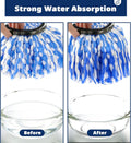 Mop Head Replacement, 3 Pack Spin Mop Refill Replace Head Compatible Rinseclean 2-Tank System, Microfiber Machine Washable