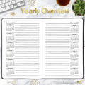 KESOTE Large Daily Planner 2025-2026 Full Page per Day, Hourly Schedule 8.5" X 11" Academic Diary Day Planner 12 Month (July 2025 - June 2026),