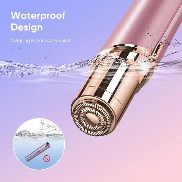 Facial Hair Remover for Women- as Seen on TV Painless Face Shaver -Mini Hair Remover, Electric Razor Shaver Portable Bikini Epilator for Lips,