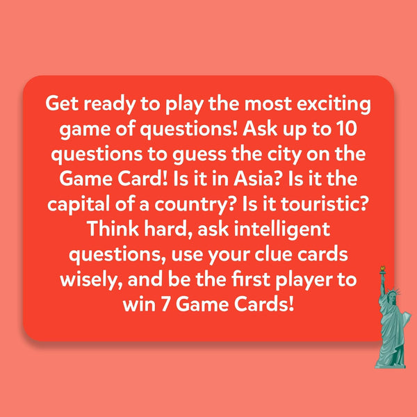 Skillmatics Guess in 10 Cities around the World, Educational Travel Toys for Boys, Girls, and Kids Who Love Card Games, Board Games, Geography and