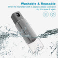 4 Pack Screen Cleaner 3-In-1 Touchscreen Mist Cleaner Spray and Microfiber Cloth Built-In Cleaning Solution Portable Reusable Fingerprint-Proof