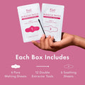 Rael Blackhead Remover, Miracle Patch Melting Pack, Nose Strips for Blackheads, Pore Cleansing and Soothing Sheets, 3 Step Kit, Sebum Removing