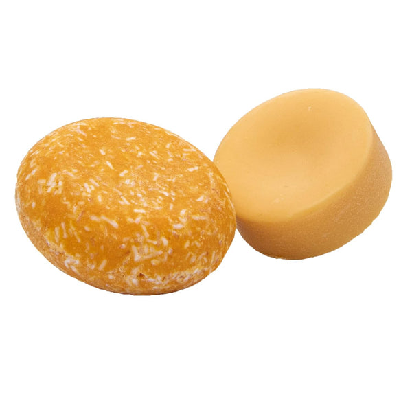 Shampoo & Conditioner Bars, Bergamot & Citrus, 3 Oz Shampoo Bar, 1 Oz Conditioner Bar, Zero Waste, SLS Free, Paraben Free, Made in USA