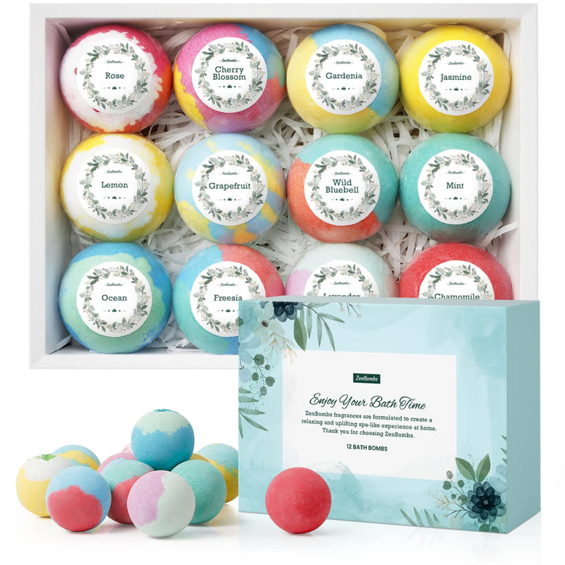 Bath Bombs for Kids: XXL Mario Bath Bombs with Toys Inside, Kids Bath Bombs Rich in Natural Essential Oils, Organic Bath Bombs Gift Set for Dry