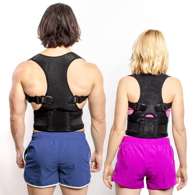 Flexguard Posture Corrector for Women and Men - Back Brace for Posture, Adjustable Back Support Straightener Shoulder Po