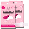 Rael Blackhead Remover, Miracle Patch Melting Pack, Nose Strips for Blackheads, Pore Cleansing and Soothing Sheets, 3 Step Kit, Sebum Removing