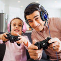 BENGOO G9000 Stereo Gaming Headset for PS4 PC Xbox One PS5 Controller, Noise Cancelling over Ear Headphones with Mic, LED Light, 7.1 Surround