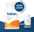 Bariatric Fusion Sleep Support | Vegan Sleep Supplement with Melatonin and Ashwagandha | Bariatric Vitamin for Adults* | Gluten, Dairy and Soy